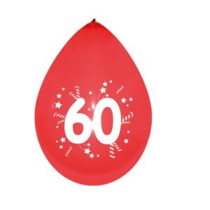 Ballon 10" - sachet de 10 - 60 - couleurs assorties