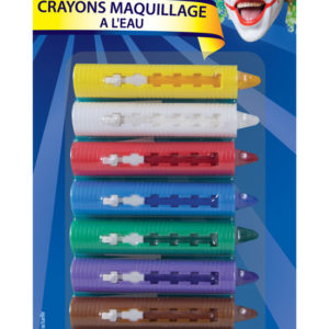 Crayon maquillage ‡ l'eau - blister de 8 (2 gr)