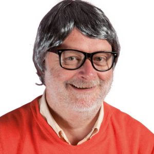 Perruque NICK - homme courte - gris