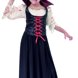 Costume enfant luxe vampiresse sanglante - S