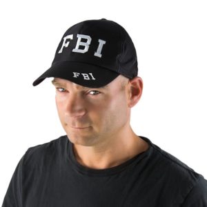 Casquette FBI adulte