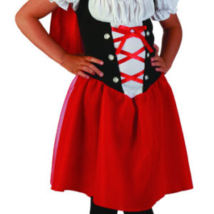 Costume enfant Chaperon rouge - S