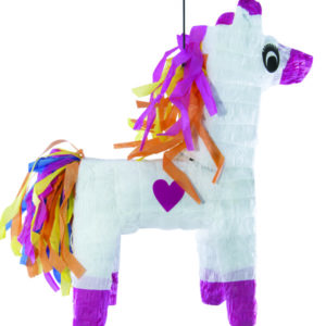 Pinata licorne - blanc - 48 x 19 x 55 cm