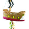Pinata bateau de pirate - 45 x 20 x 45 cm