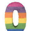 Pinata chiffre - 0 - 50 x 35 x 10 cm