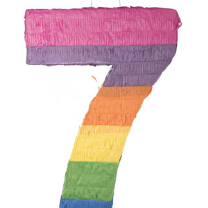 Pinata chiffre - 7 - 50 x 35 x 10 cm