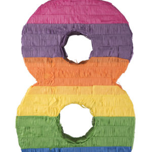Pinata chiffre - 8 - 50 x 35 x 10 cm