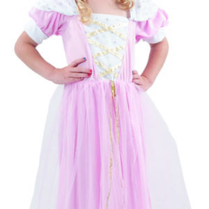 Costume baby princesse rose - 92/104 cm