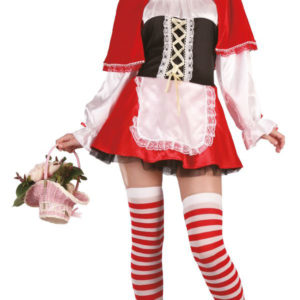 Costume adulte luxe Chaperon Rouge "sexy" - L/XL