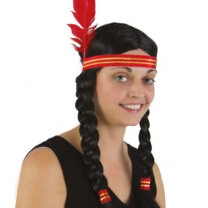 Perruque indienne tresses