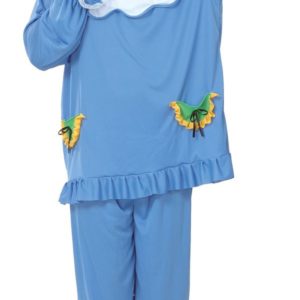 Costume adulte bÈbÈ bleu - taille unique