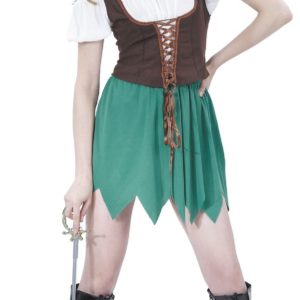 Costume adulte Robin femme - taille unique
