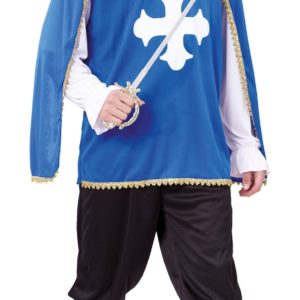 Costume adulte mousquetaire - taille unique