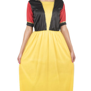 Costume adulte princesse jaune - taille unique