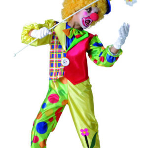 Costume enfant luxe clown - S
