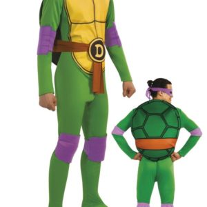 Costume adulte TORTUE NINJA DONATELLO - taille unique - PRIX NET