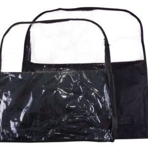Housse pour costume - 46 x 44 cm - noir - PRIX NET