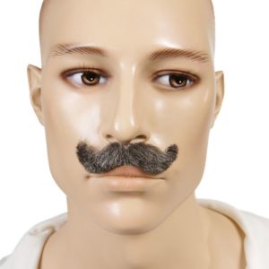 Moustache stylisÈe - gris