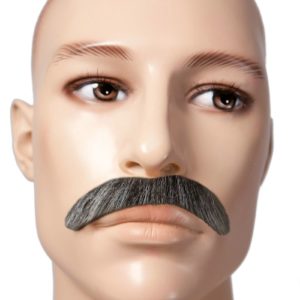 Moustache annÈes 60 - gris