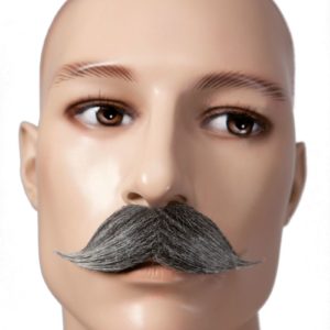 Moustache gentleman - gris