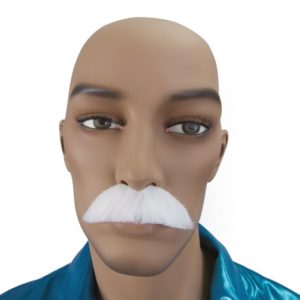 Moustache Dupont - blanc