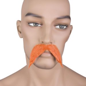 Moustache viking - roux