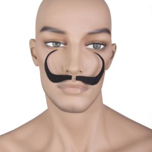 Moustache artiste double - noir