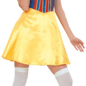 Costume adulte luxe princesse jaune et bleue "sexy" - S/M
