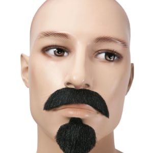 Moustache + bouc - noir