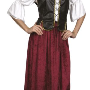 Costume adulte luxe servante - L/XL