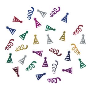 Confettis de table fÍte - multicolore - 1,5 cm - sachet de 10 gr