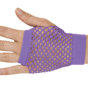 Mitaines - rÈsille - violet - la paire