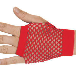 Mitaines - rÈsille - rouge - la paire
