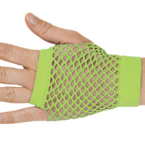 Mitaines - rÈsille - vert fluo - la paire