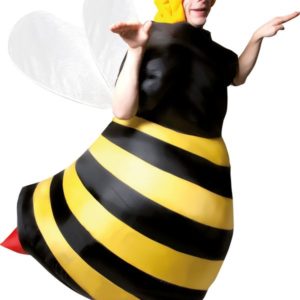 Costume adulte gonflable d'abeille - taille unique