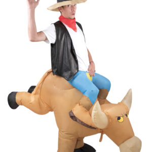 Costume adulte gonflable de taureau - taille unique