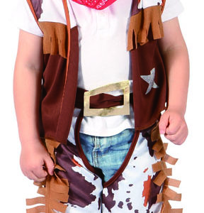 Costume baby cow boy - 80/92 cm