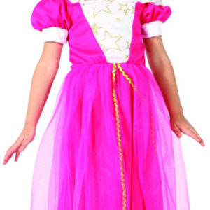 Costume baby princesse rose - 80/92 cm