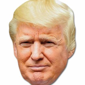 Masque adulte carton - Donald Trump