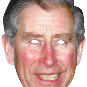 Masque adulte carton - Prince Charles