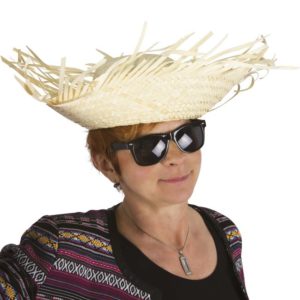 Chapeau paille hawaÔen adulte - naturel