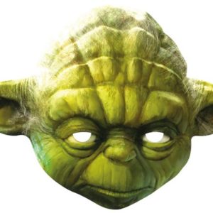 Masque adulte carton - Yoda