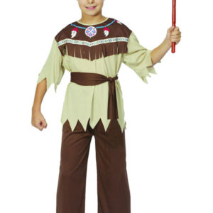 Costume enfant indien - S
