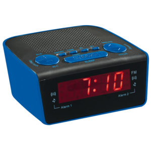 Radio rèveil PLL bleu