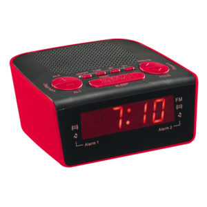 Radio rèveil PLL rouge