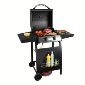 Barbecue gaz sur pieds 2 br˚leurs