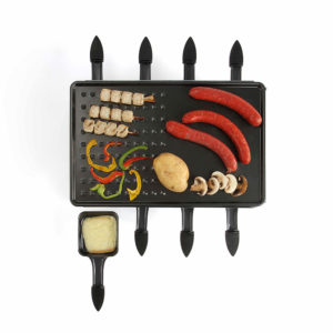 Appareil à raclette gril 8 personnes