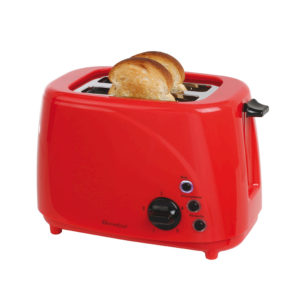 Grille-pain rouge noir