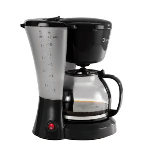 Cafetiëre èlect. noire 12 tasses