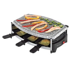 Set à raclette/pierre à gril 6 per.